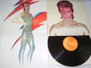 LP - David Bowie Aladdin Sane - 1973 Italy Poster Lyrics # cleaned
