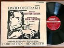 DAVID OISTRAKH Bruch / Hindemith LONDON CS 6337 BB 1E/1E STEREO Blueback NM LP