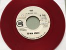 EDWIN STARR-War-RARE GORDY RED WAX PROMO MOTOWN NORTHERN SOUL 45 DJ WLP Promo