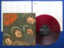 BEATLES Rubber Soul?JAPAN 1ST PRESS RED VINYL? OP-7450 w/INSERT EX no obi