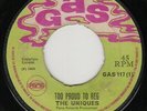 THE UNIQUES - TOO PROUD TO BEG / LOVE AND DEVOTION
