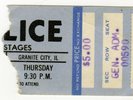 The Police RARE Ticket Stub 1980 IL classic hard rock St Louis MO Sting U2 Clash