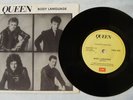 QUEEN - BODY LANGUAGE - PS - 45 - SOUTH AFRICA ONLY SLEEVE - 7 SINGLE- VERY RARE