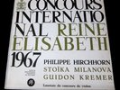 QUEEN ELISABETH COMPETITION VIOLIN 1967 MILANOVA KREMER HIRCHHORN RARE 3 LP BOX