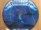 Metallica: Ride The Lightning picture disc LP MFN27P with barcode.