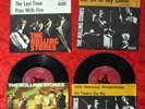 4 Original ROLLING STONES Singles auf deutscher Decca - 1960´s -