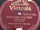 Alma Gluck - Paul Reimers SILENT NIGHT, HOLY NIGHT - Victrola 87284 Near Mint