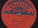 78-BLUES-LIGHTNIN' SLIM-I'M A ROLLIN' STONE/LOVE ME MAMA on EXCELLO-