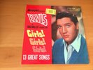 LP ELVIS PRESLEY GIRLS  GIRLS  GIRLS  JAPAN VICTOR RA-5165