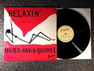 RARE UK ESQUIRE ORG. LP  - MILES DAVIS QUINTET - RELAXIN'