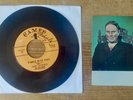 AUTOGRAPHED John Zacherle 45 Dinner With Drac, Cool Ghoul Signed Disc  1958 Hit