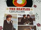 The Beatles-A Hard Day's Night/I Should Have Known Better-Vinyl 45 w/Pic Sleeve