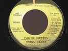 BEATLES RINGO STARR   YOURE SIXTEEN   1973 APPLE  PROMO MONO/STEREO   LA PRESS
