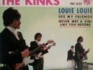 45T THE KINKS PRESSAGE FRANÇAIS RÉF (PNV 24 151) 1965