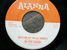 FOUR SEASONS Doo Wop 45rpm Don't Sweat It Baby/The Way The Ball Bounces LISTEN