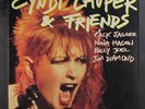 CYNDI LAUPER & FRIENDS: Cyndi Lauper & Friends LP (Brazil, sm toc, promo stamp