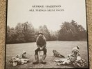 VINYL LP, GEORGE HARRISON, ALL THINGS MUST PASS, APPLE, STCH-639, 3 LPS & POSTER