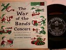 JIM FLORA ART COVER Ralph Flanagan/Buddy Morrow War Bands Concert RCA 3211 10”