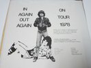 The Rolling Stones IN AGAIN OUT AGAIN LP tour '78 Sealed  rare