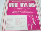 Bob Dylan THE GREAT SUMMER EVENT IN PARIS JULY 3-6 LP rosephil