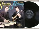 SANTO & JOHNNY. Very rare STEREO original 1959 debut LP. Near Mint. 