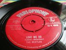 Beatles Love Me Do .Orig UK Parlophone  red label  45 V/G plus condition