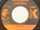 JAMES BROWN 'You've Changed' b/w ALFRED 'PEE WEE' ELLIS 'Funk Bomb' - FUNK US 45