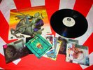 IRON MAIDEN VIRUS 1996 1st BOX COVER CD 1 & 2 + CARDS + METAL FOR MUTHAS 1980 LP