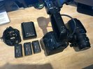 Used Cannon C100 Professional EOS Camera w 70-200 2.8 Lens