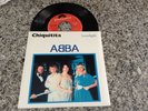 ABBA *CHIQUITITA* 7'' 1979 PORTUGUESE EDITION RADIO COPY EXC