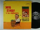 MON RIVERA y Su ORQUESTA Que Gente Averigua LATIN LP Alegre