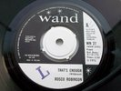ROSCOE ROBINSON THAT'S ENOUGH WAND DEMO VINYL IS IN EXCELLENT CONDITION