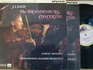YEHUDI MENUHIN / BACH brandenburg concertos / HMV ASD 327/8 G/c