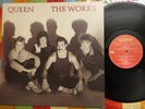 Queen The Works LP 1984 **EX+/MINT**LYRIC INNER**