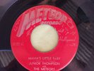 ROCKABILLY - JUNIOR THOMPSON -Mama's Little Baby /Raw  Deal  1956 MEMPHIS METEOR
