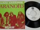 BLACK SABBATH * 7` * PARANOID / RAT SALAD * RARE HEAVY PROG * 1970