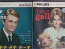 TRÈS RARE 33T QUATRE TITRES FRANCE GALL/CLAUDE FRANÇOIS JAPONAIS ORIGINAL JAPON