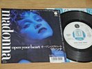 MADONNA - OPEN YOUR HEART -  PROMO JAPAN SINGLE 7