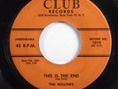 Doo Wop R&B 45 WILLOWS This Is The End CLUB HEAR