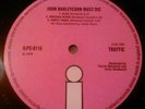 TRAFFIC - JOHN BARLEYCORN MUST DIE LP / UK 1ST PRESS 'PINK' ISLAND GATEFOLD ILPS