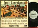SAX 2446-50 B/S Bach, St. Matthew Passion, Klemperer, Philharmonia, Schwarzkopf