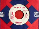 Teen 45 RONNIE DIO The Way of Love / Walking Alone KAPP dj Like New M- /NM rare
