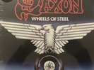 Wheels of Steel [OGV] by Saxon (180g LTD Coloured Vinyl 2LP),2012,Plastic Head