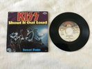 Kiss Shout it out loud/Sweet Pain BF 18503 Bellaphon Germany Single 7inch 45s