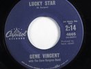 Rockabilly 45 GENE VINCENT Lucky Star CAPITOL VG+ HEAR