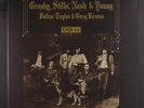 CROSBY, STILLS, NASH & YOUNG: Deja Vu LP (Netherlands, brown vinyl, textured g