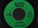 JO ANN GARRETT: I'm A Now Girl / One Woman 45 (wol) Funk