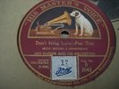 JAN GARBER ORCH* DON'T BRING LULU / IF YOU KNEW SUSIE* VG