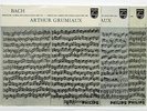 ARTHUR GRUMIAUX - BACH sonatas & partitas for violin PHILIPS HOL 3xLPs EX+