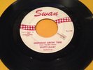 SCOTTY McKAY *Midnight Cryin' Time* SWAN PROMO / RARE ROCKABILLY 45 rpm strongVG